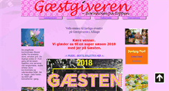 Desktop Screenshot of gaestgiveren.dk